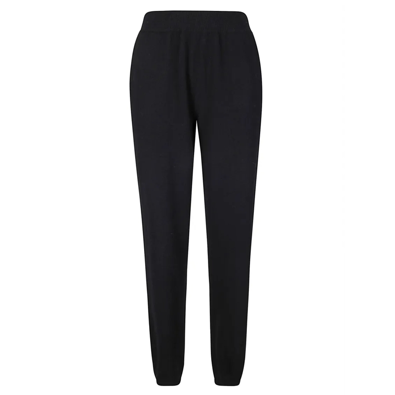 Lisa Yang Leggings Soft Cashmere Pants With High Waistband And Straig Black