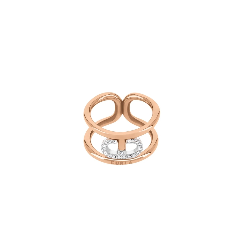 Furla Bicolor-Ring Ringe Furla Ooh Roségold