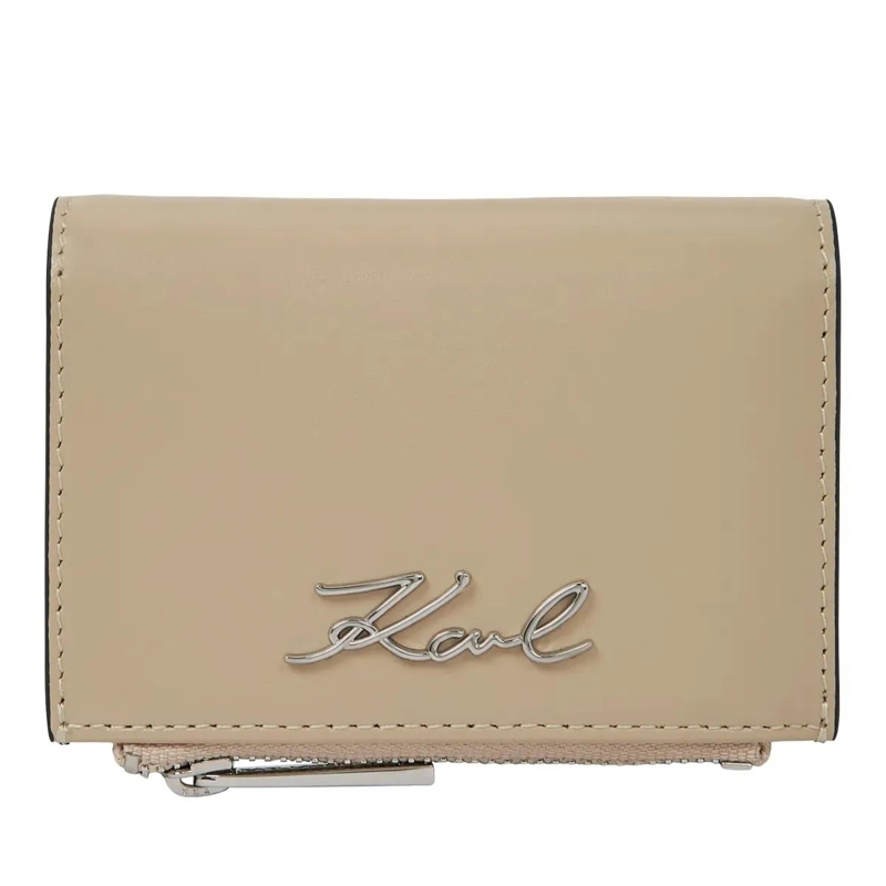 Karl Lagerfeld Bi-Fold-Portemonnaie SIGNATURE BI-FOLD GIFT SET Geldbörse braun