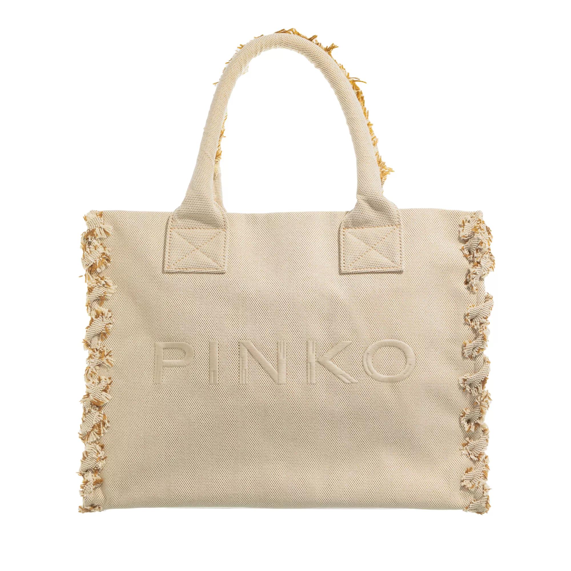 Pinko Shopper - Beach Shopping - Gr. unisize - in Beige - für Damen