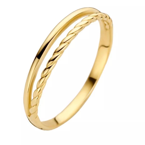 Jackie Gold Jackie Twister Twin Ring Gold Band ring
