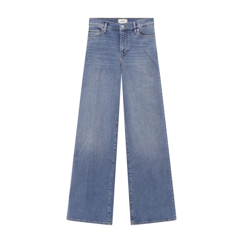 FRAME Jeans Jeans Le Slim Palazzo Long blau