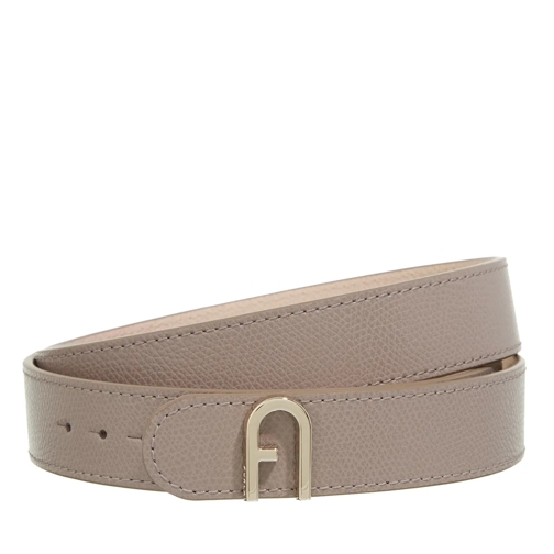 Furla Belt Furla Flow Belt Rev. H.2,7 Stucco Gray+Ballerina I