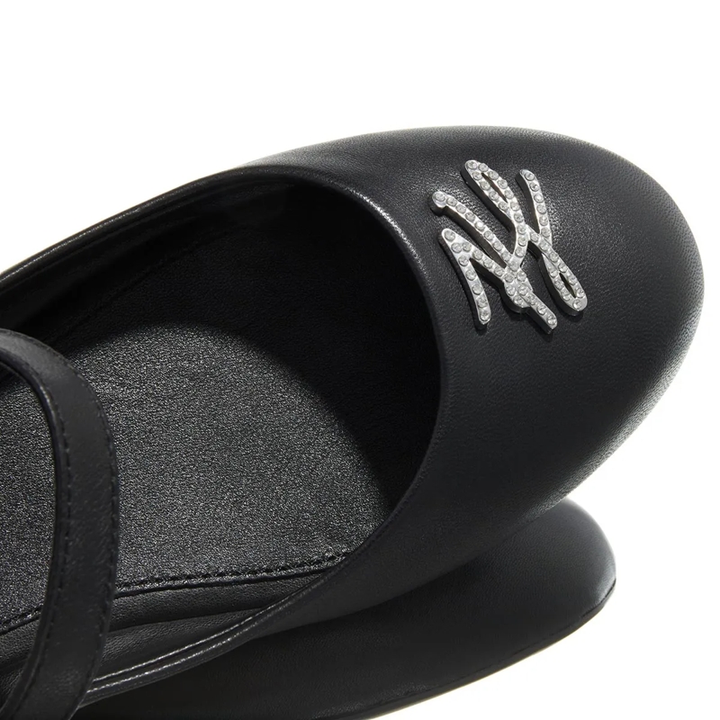 Karl Lagerfeld Ballerinas Karo Autograph Pump Black Lthr(Image 4)