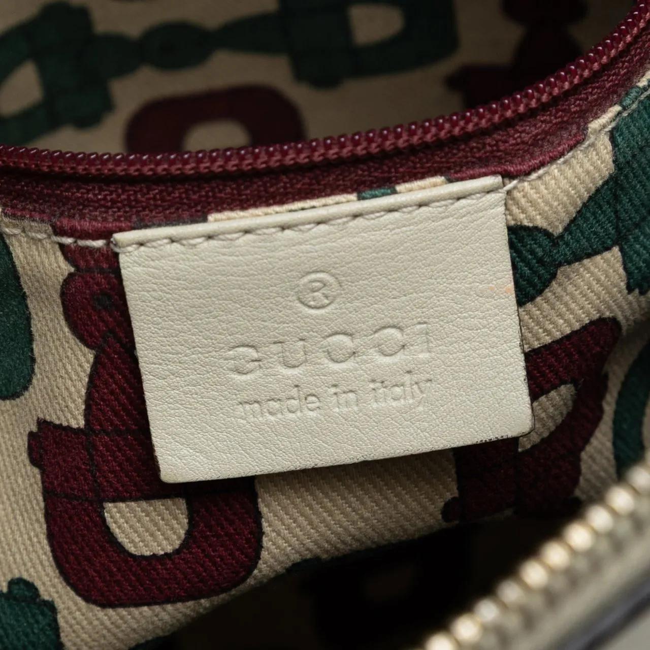 Thumbnail - Gucci Hobo Bags - Guccissima Abbey D Ring Crossbody - Gr. unisize - in Weiß - für Damen