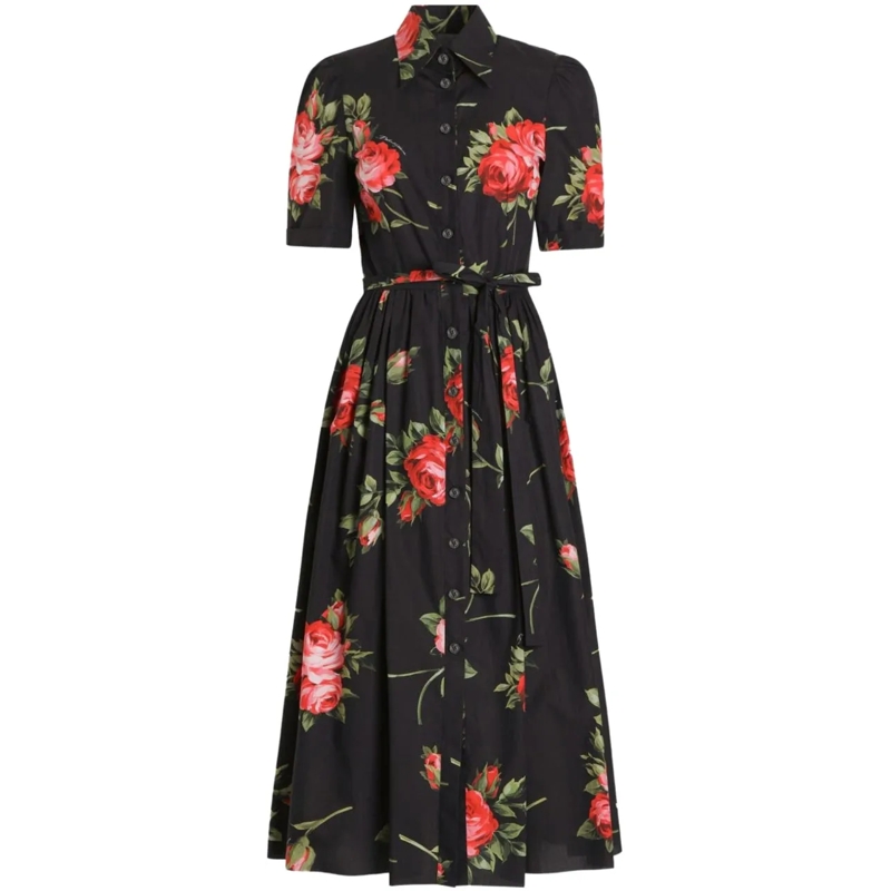 Dolce&Gabbana Robe longue Dresses Black schwarz