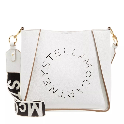 Stella McCartney Stella Logo Shoulder Bag Pure White Crossbodytas