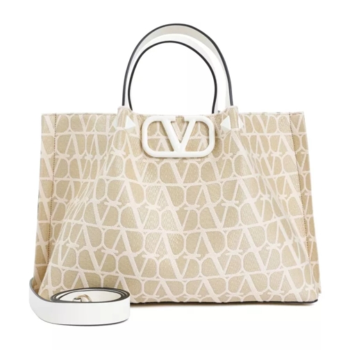 Valentino Vlogo Medium Tote Neutrals Fourre-tout