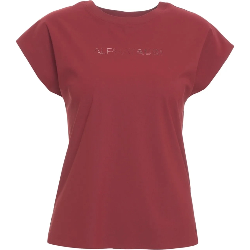 Alpha Tauri T-Shirt T-shirt with logo embossing rot