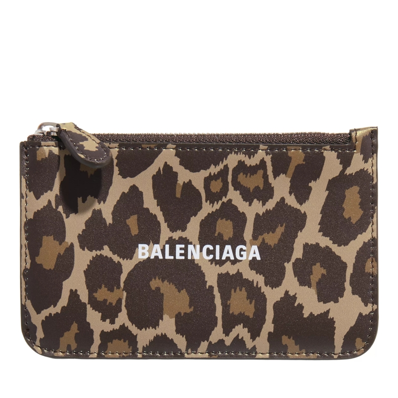 Balenciaga Kartenhalter Leopard Print Coin and Card Holder Multi