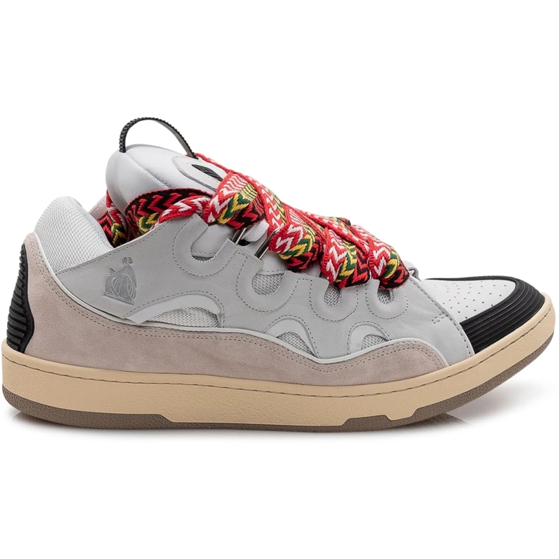 Lanvin Low-Top-Sneaker Sneakers Curb con Lacci Multicolore grau