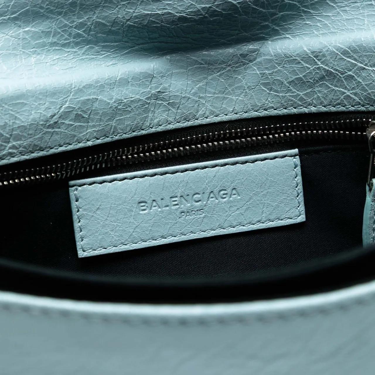 Thumbnail - Balenciaga Clutches - Lambskin Motocross Giant 12 Envelope Clutch - Gr. unisize - in Blau - für Damen