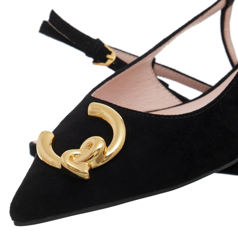 Coccinelle Sandalen Coccinelle C-Me Suede Noir(Image 5)