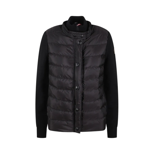 Moncler Strickjacke Padded Cardigan Black