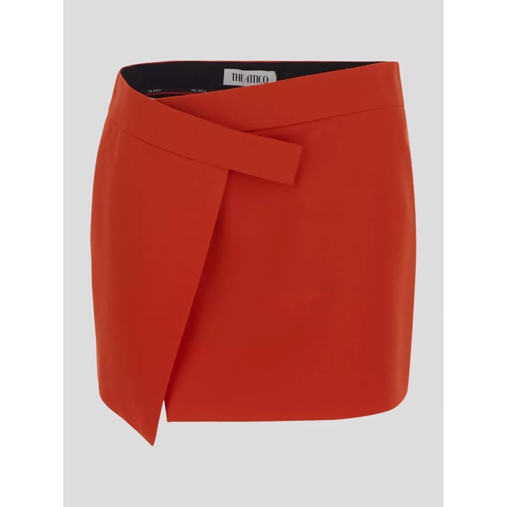 The attico red clearance skirt