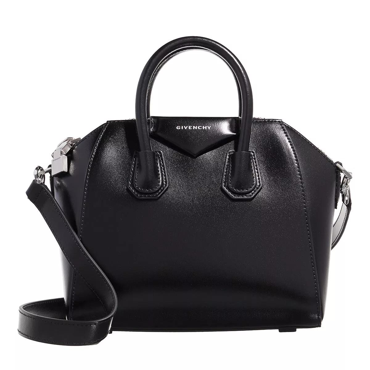 Givenchy Mini Antigona Leather Top Handle Bag