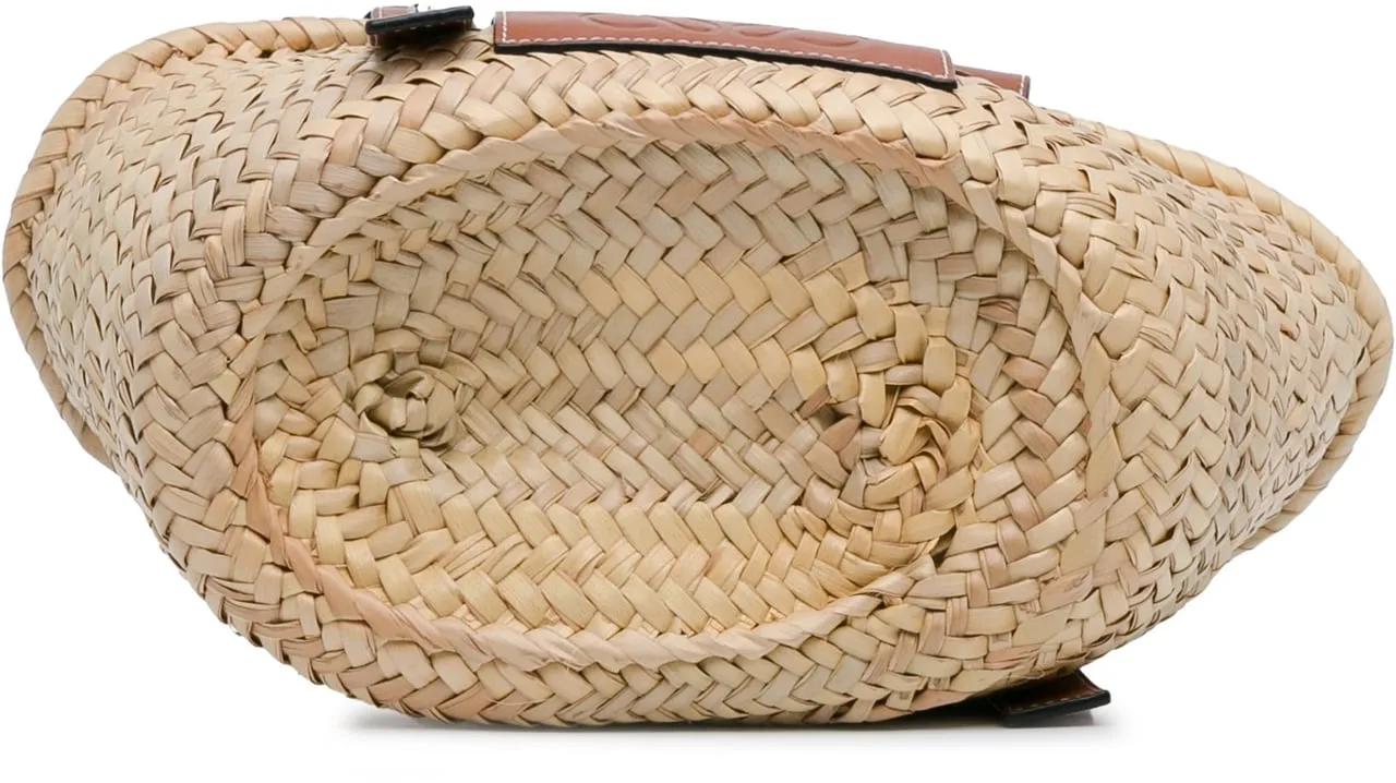 Loewe Crossbody bags 2010-2023 Small Raffia Basket Tote in bruin