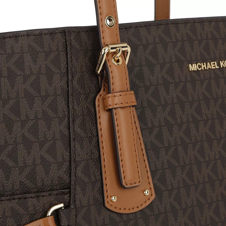 Michael Kors Voyager Brown Shopping Bag
