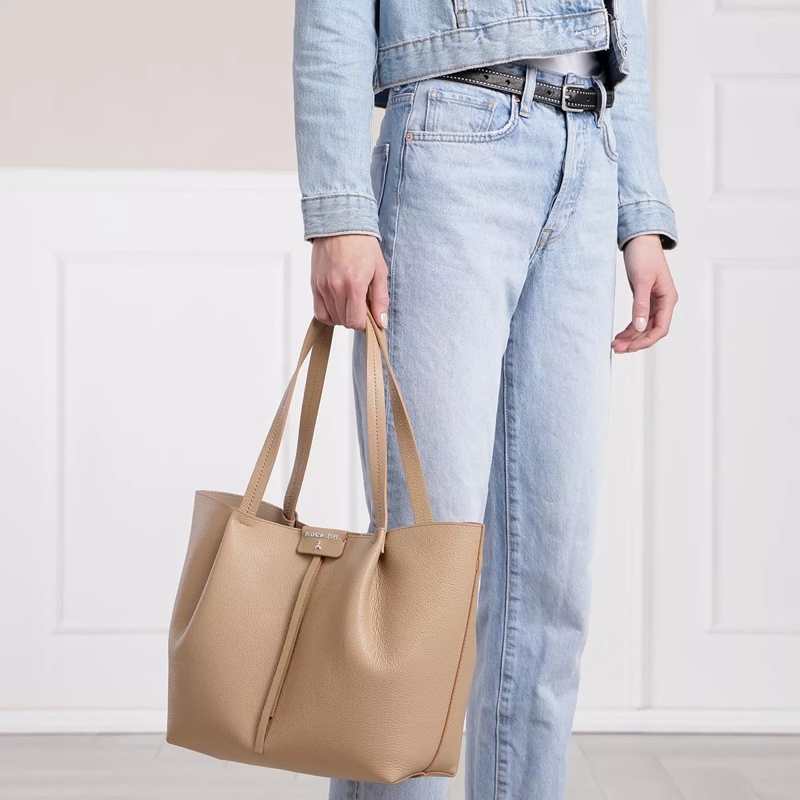 Patrizia Pepe Shopper Shopping Bag Pompei Beige(Image 2)