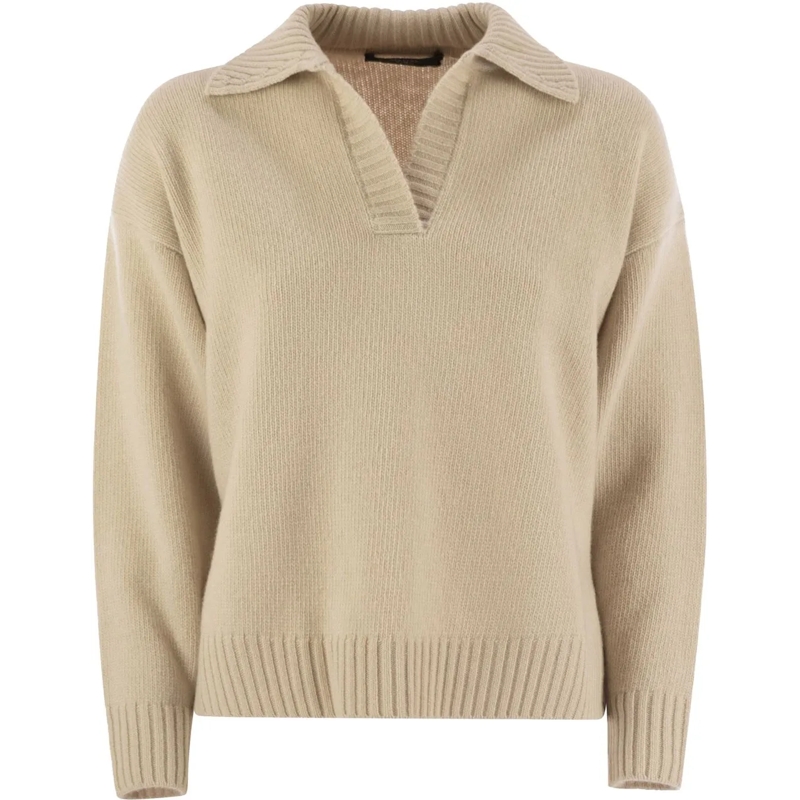 Max Mara T-Shirt Top Beige beige