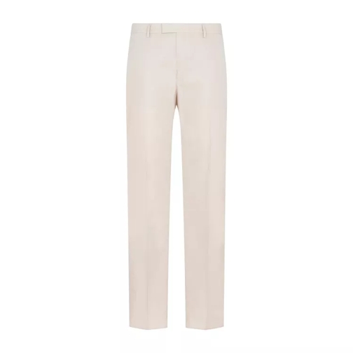 Berluti Sand Beige Cotton Pants Neutrals 