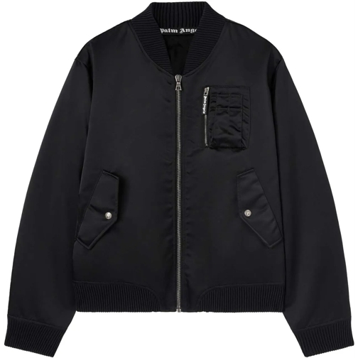 Palm Angels Daunenjacken Quilted Bomber Jacket schwarz