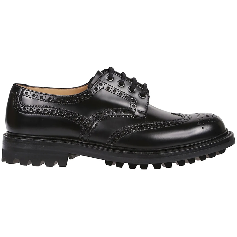 Church's Slides Mc Pherson Lw Derbies Black schwarz