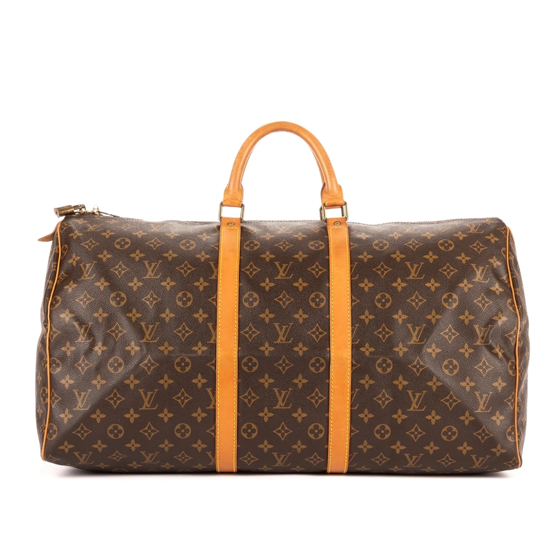 Louis Vuitton Crossbody Bag Keepall 55 braun