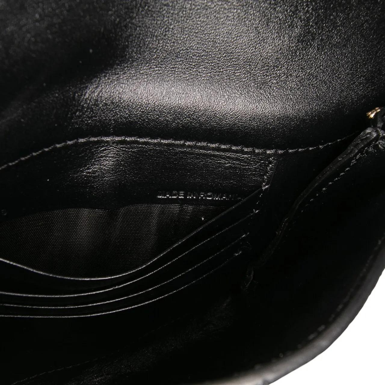 Thumbnail - Burberry Hobo Bags - Embossed Grain Check Leather Langley Crossbody - Gr. unisize - in Schwarz - für Damen