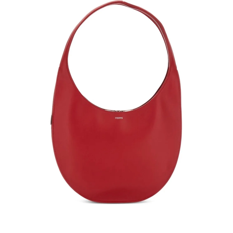 Coperni Sac à bandoulière Crescent-Shaped Bag Red