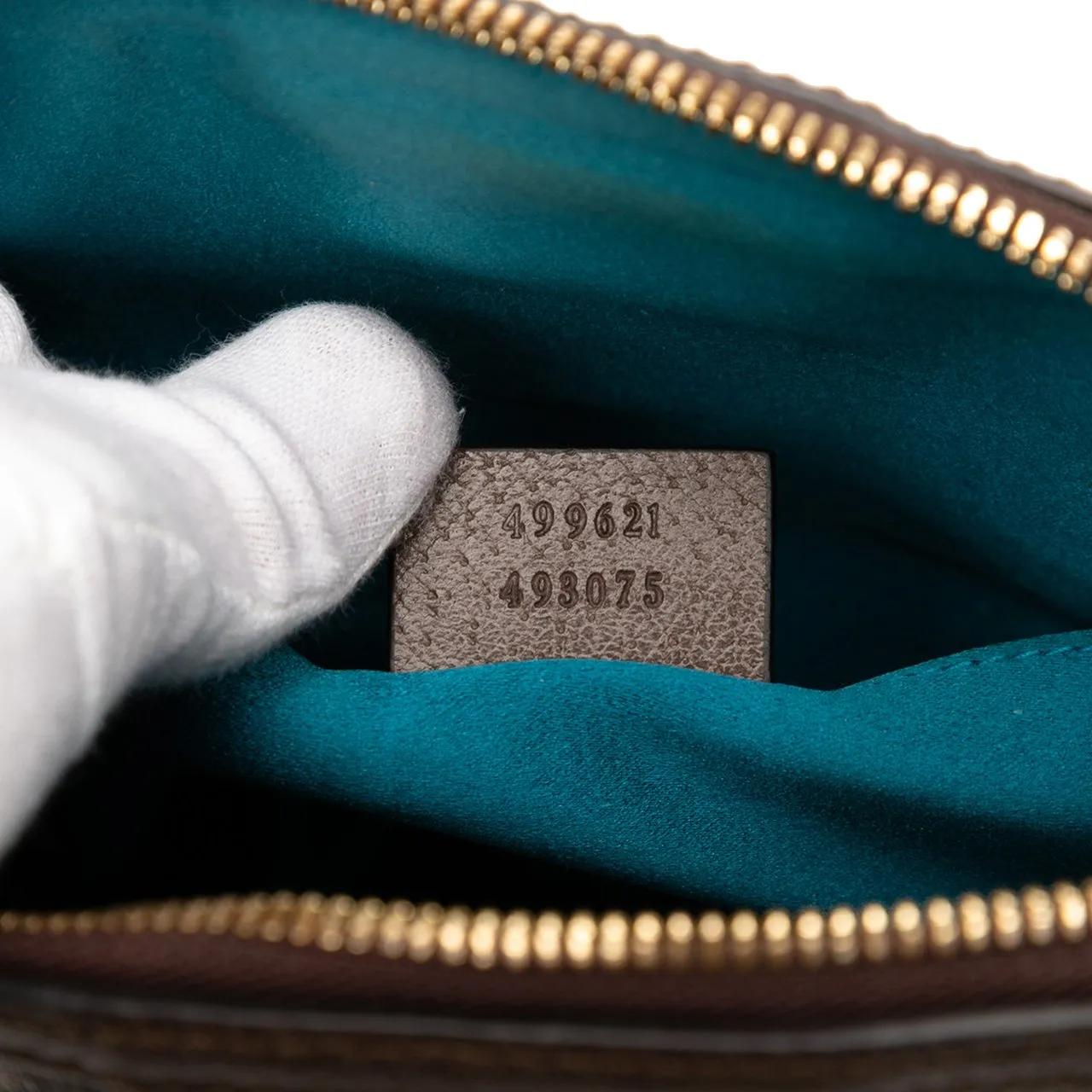 Thumbnail - Gucci Hobo Bags - Small GG Supreme Ophidia Dome Crossbody - Gr. unisize - in Braun - für Damen