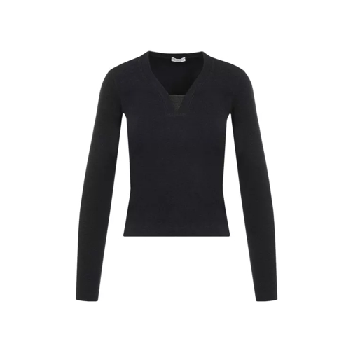 Brunello Cucinelli Black Cotton T-Shirt Black 