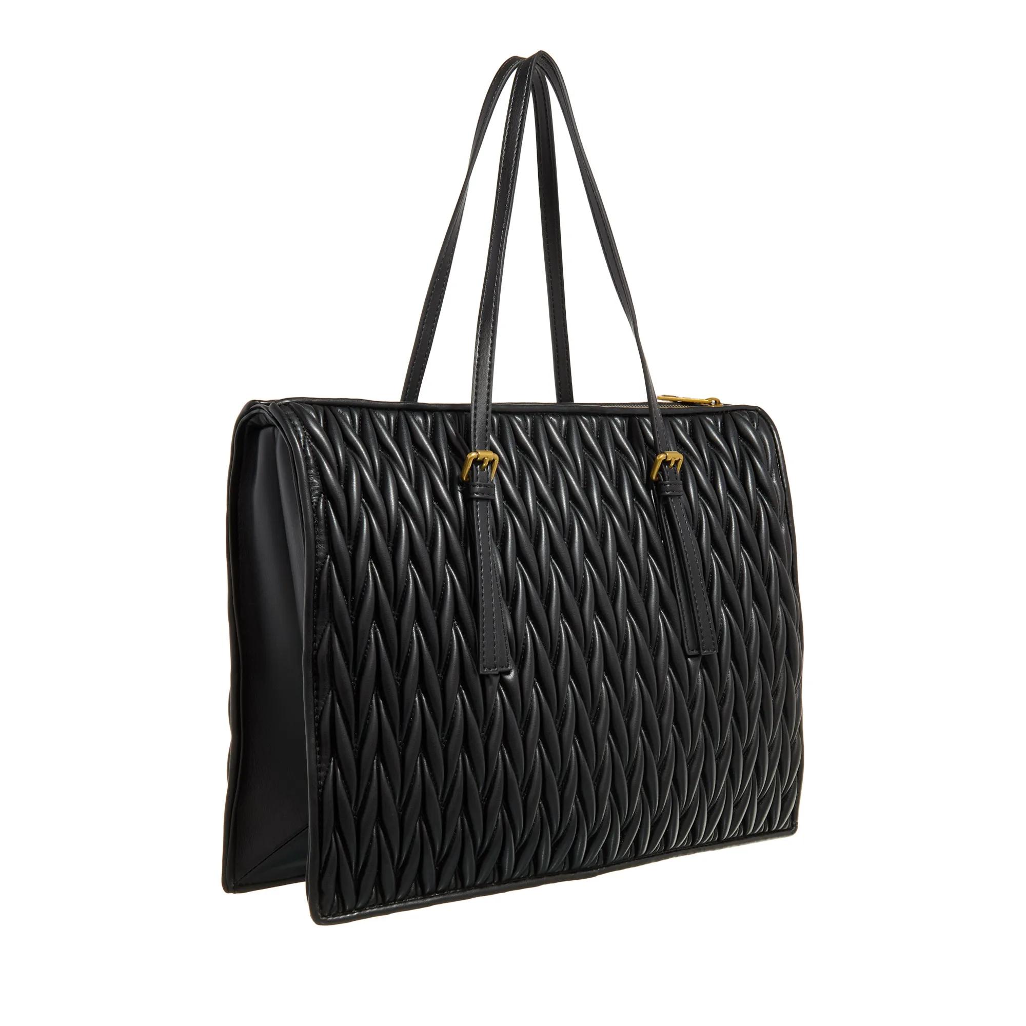 Just Cavalli Shoppers Shopping Bag in zwart