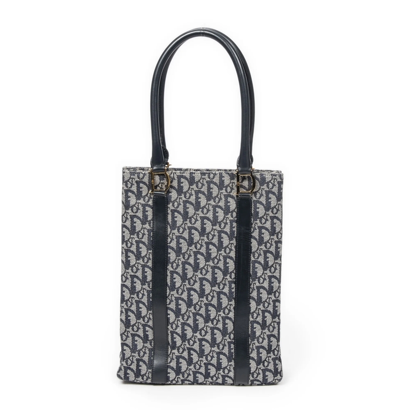 Christian Dior Crossbody Bag Vertical Tote beige