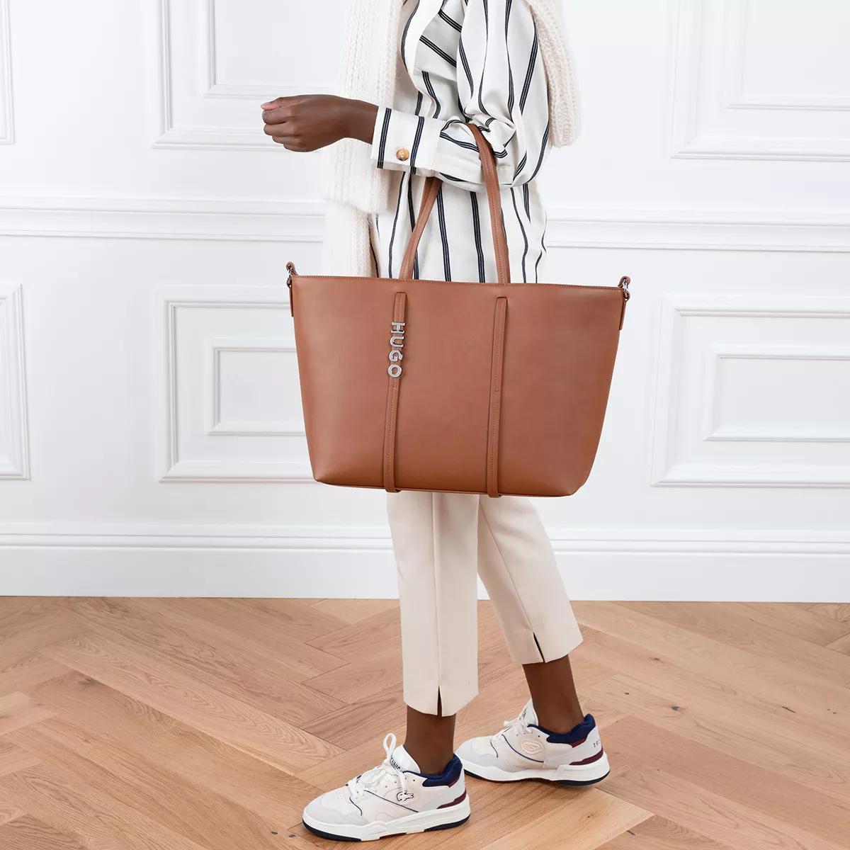 Neueste Modelle für 2024 Hugo Mel Shopper Rust Bag | Copper Shopping