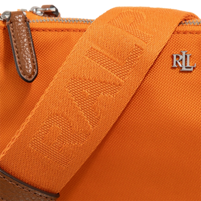 Lauren Ralph Lauren Crossbody Bag Landyn Crossbody Medium Bright Rust Orange/Lrn Tan(Image 4)