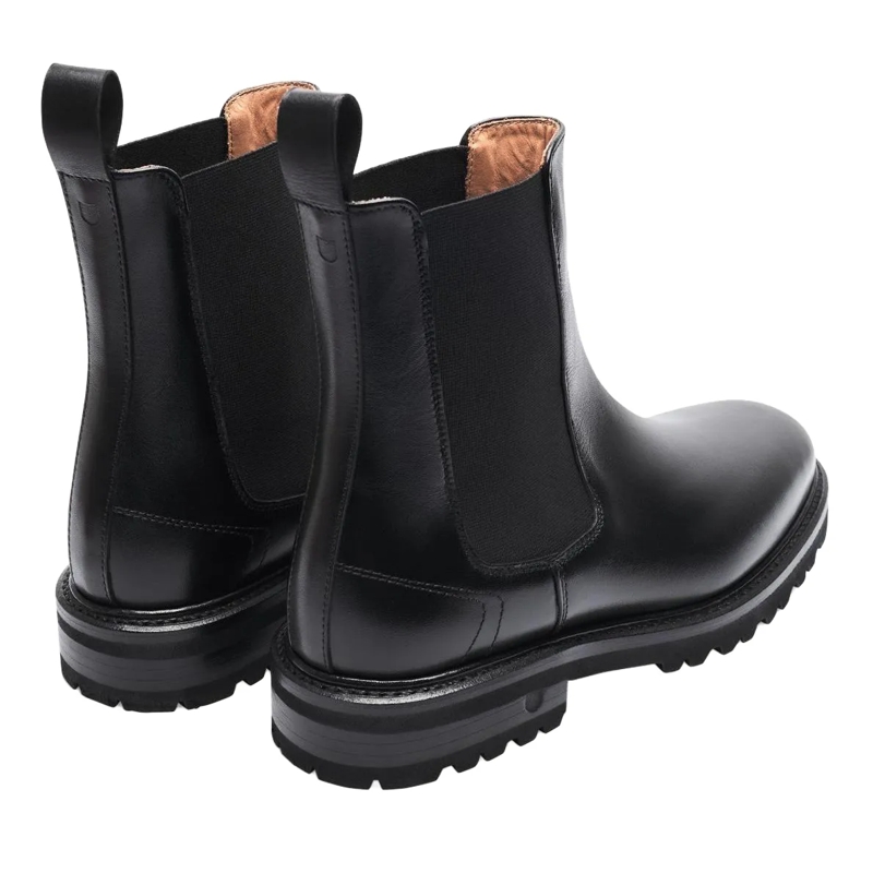 Henry Stevens Chelsea Boots Der Bonnie Boot aus Boxcalf verfügt über e schwarz(Image 4)