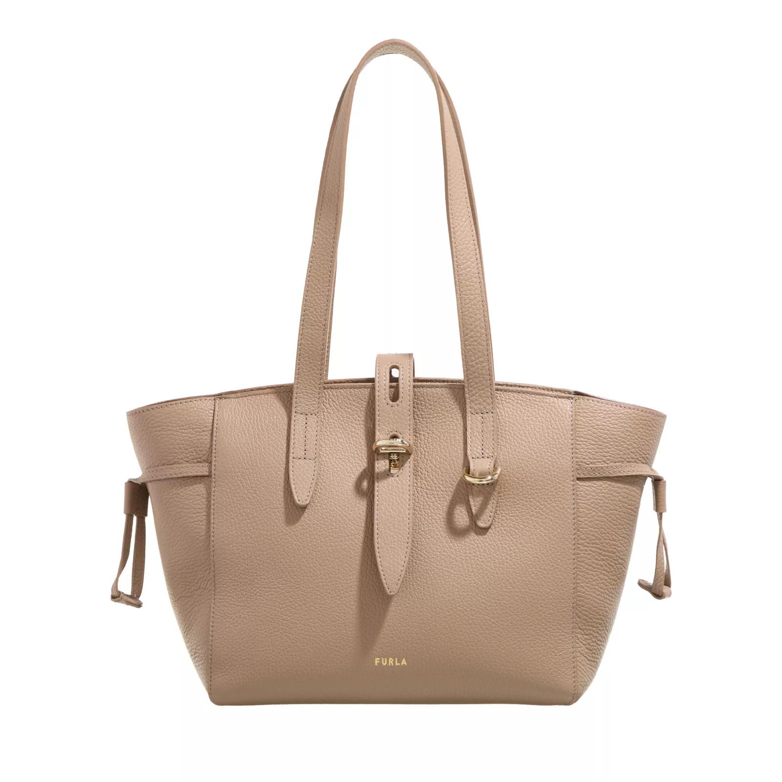 Furla Shopper - Furla Net S Tote 24 - Gr. unisize - in Taupe - für Damen