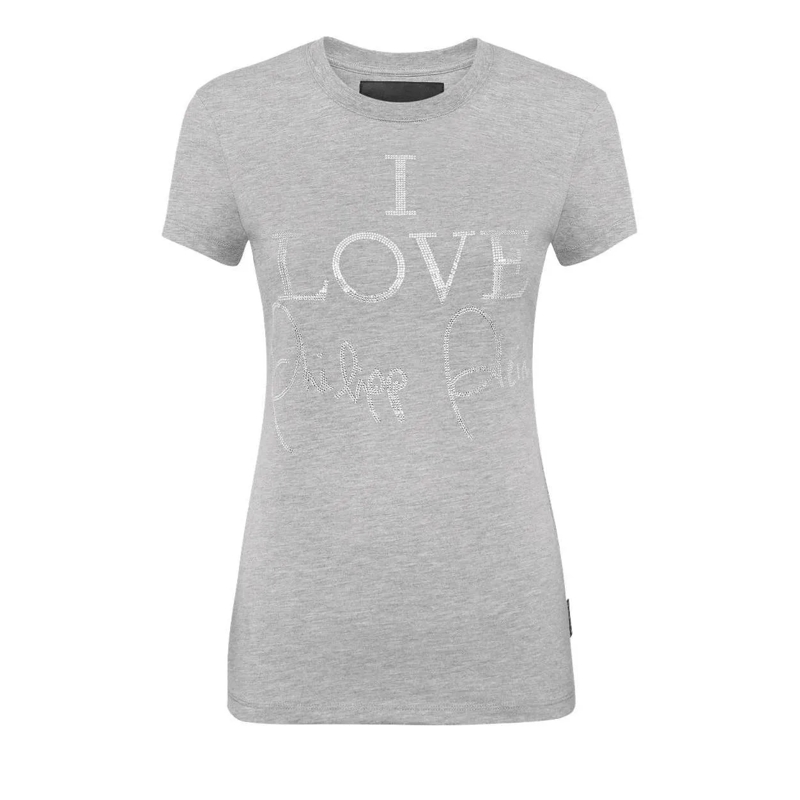Philipp Plein T-Shirt T-Shirt Slim Fit grau