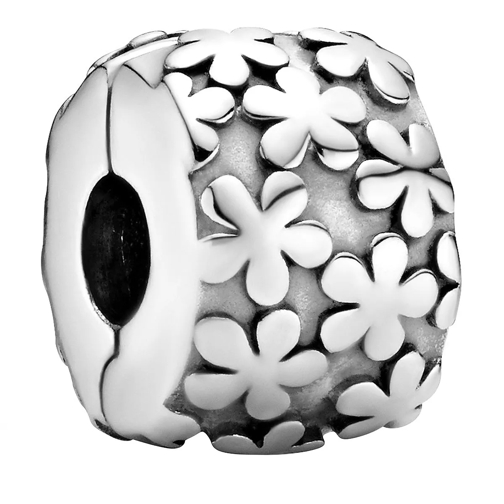 Pandora Blumenstrauß Clip Oxidised sterling silver Anhänger