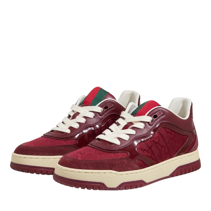 Gucci Lage-top sneaker Re-Web Sneaker Rosso Ancora(Image 6)