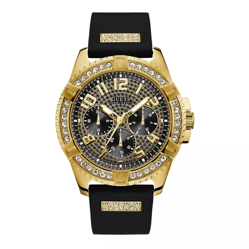 Guess Quartz Watch Frontier Black Multifunctioneel Horloge