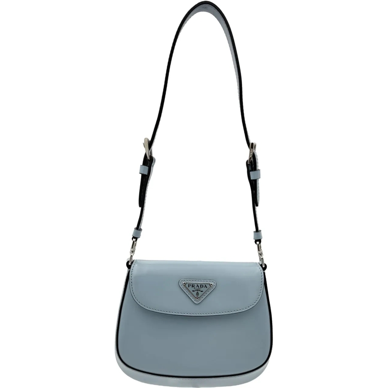 Prada Tote Prada Mini Cleo - Blue Grey blau