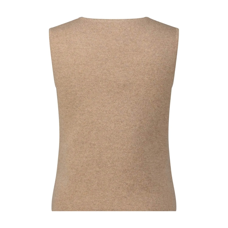Max Mara Top Top Fosco mit Kaschmir braun(Image 2)