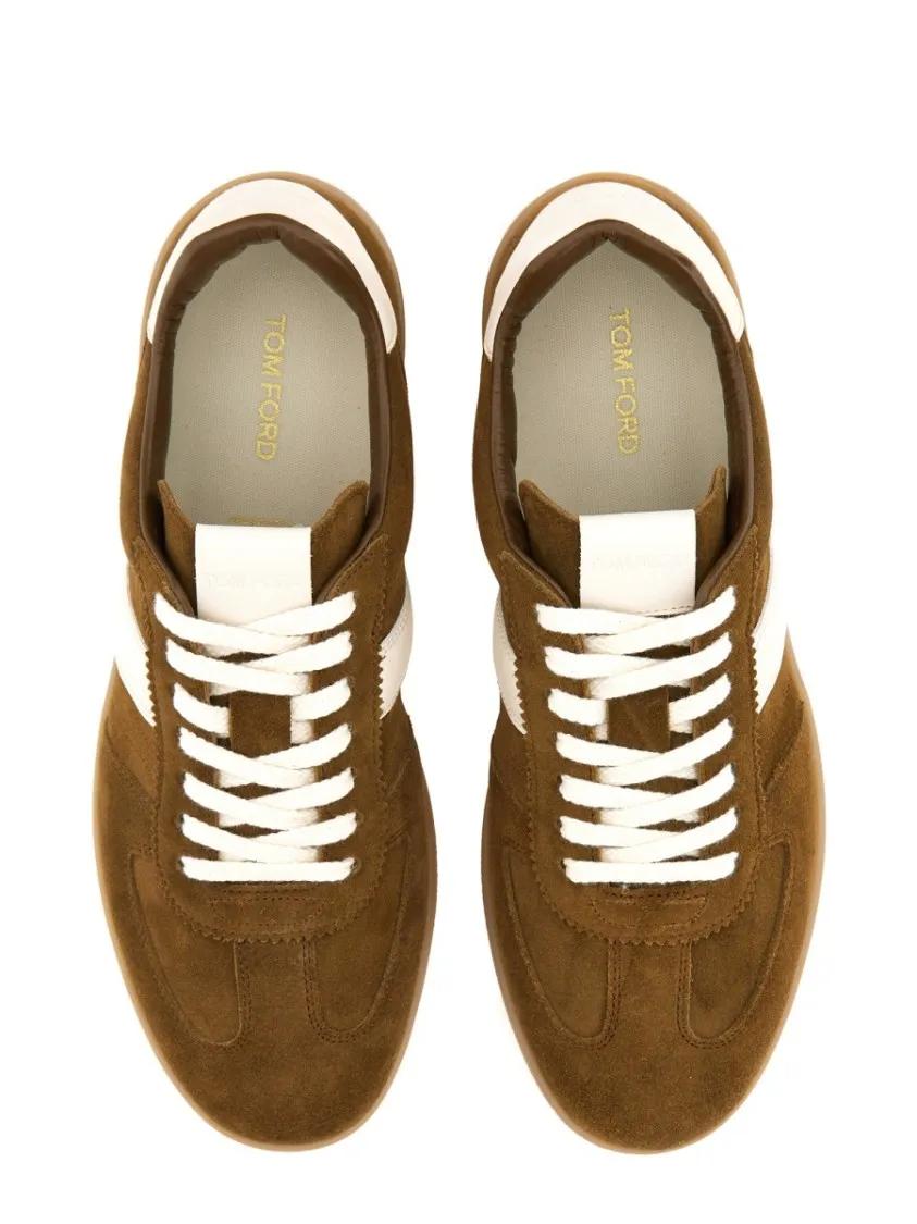 Thumbnail - Tom Ford Low-Top Sneaker - "Archer" Sneaker - Gr. 45 (EU) - in Braun - für Damen