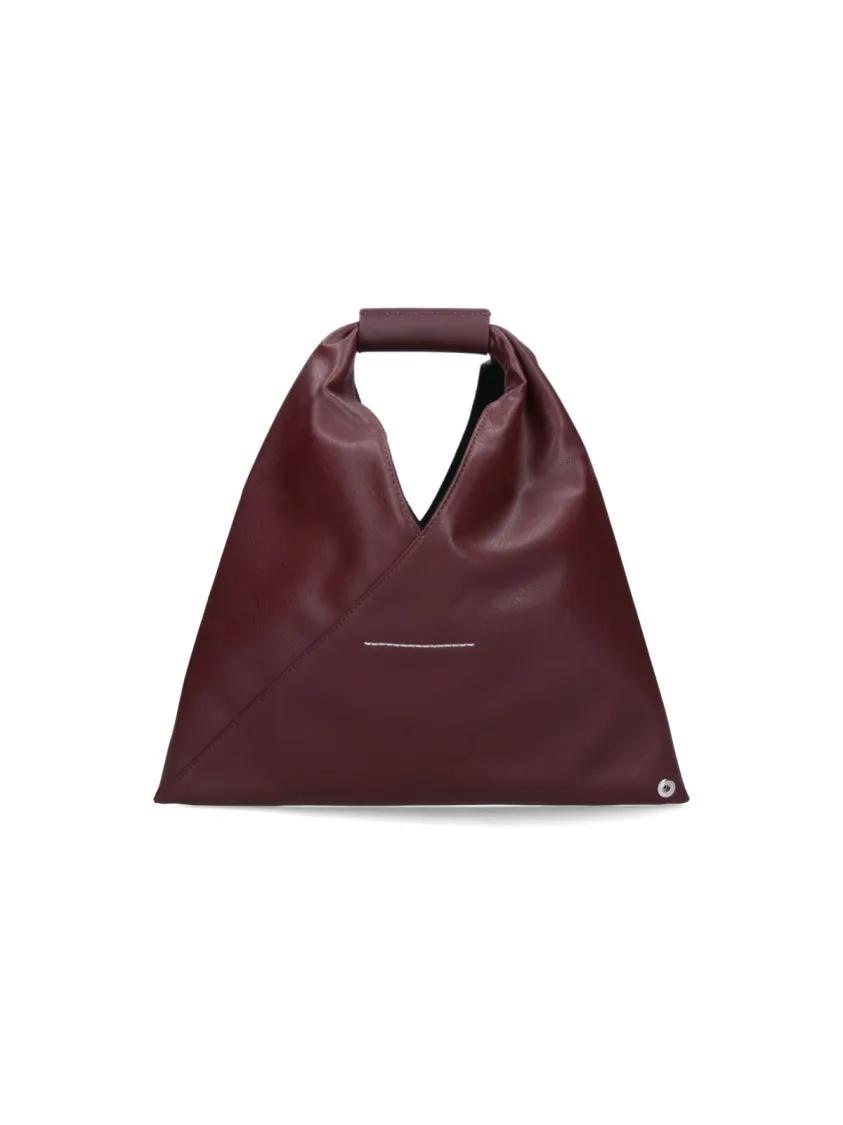 MM6 Maison Margiela Crossbody bags Mini "Japanese" Bag – Bordeaux in rood