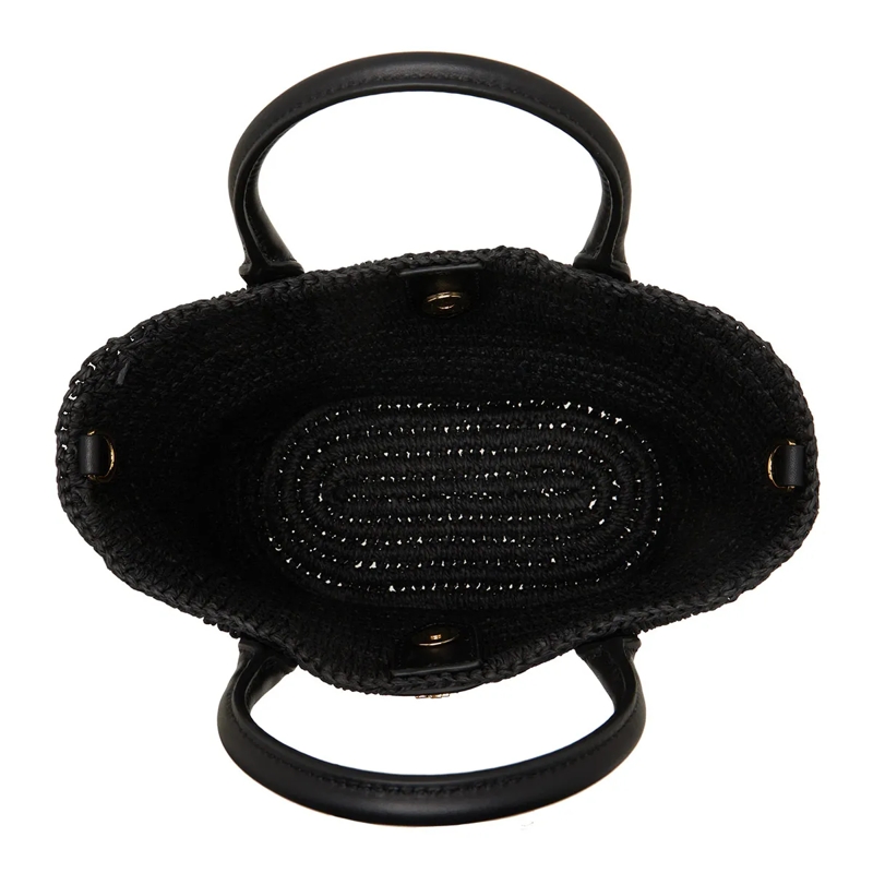 Lauren Ralph Lauren Tote Brie 22 Tote Medium Black/Black(Image 6)