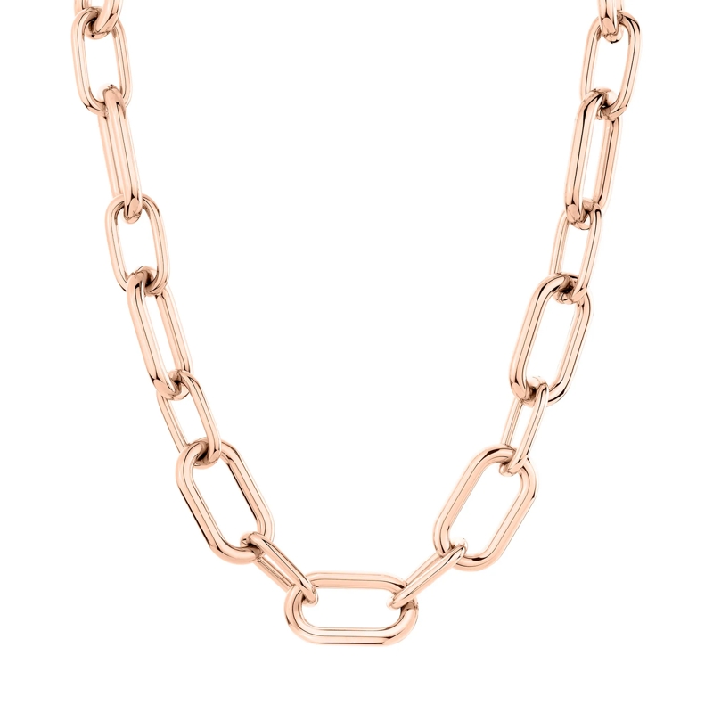 Liebeskind Berlin Mittellange Halskette Edelstahl Halskette rose