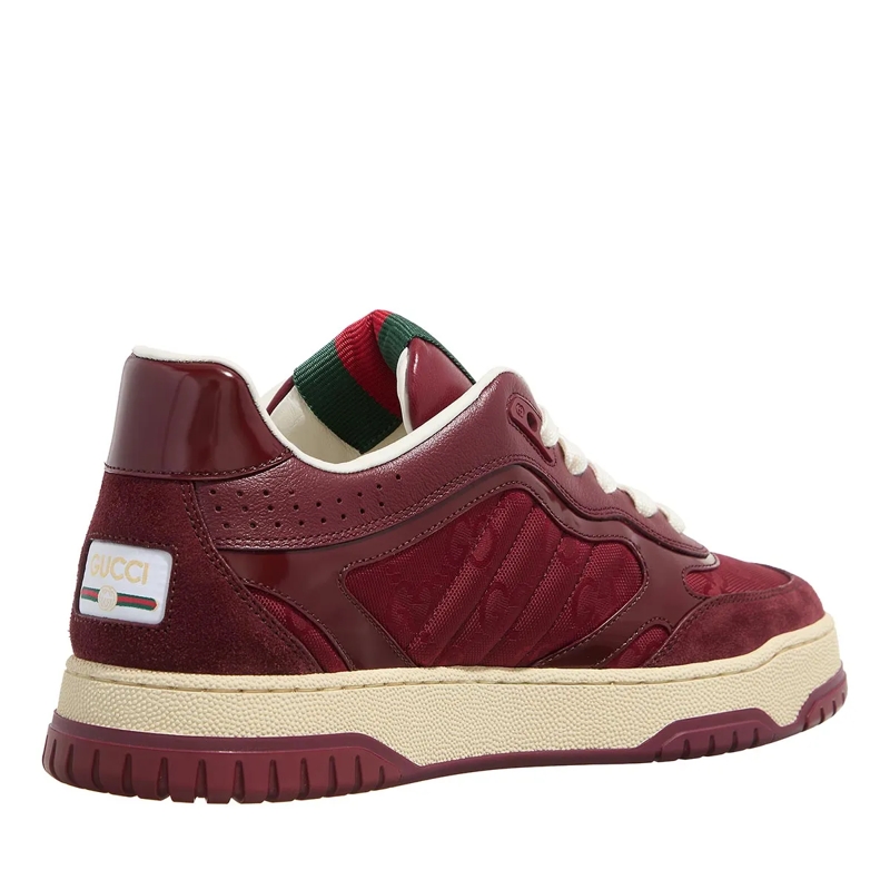 Gucci Lage-top sneaker Re-Web Sneaker Rosso Ancora(Image 8)