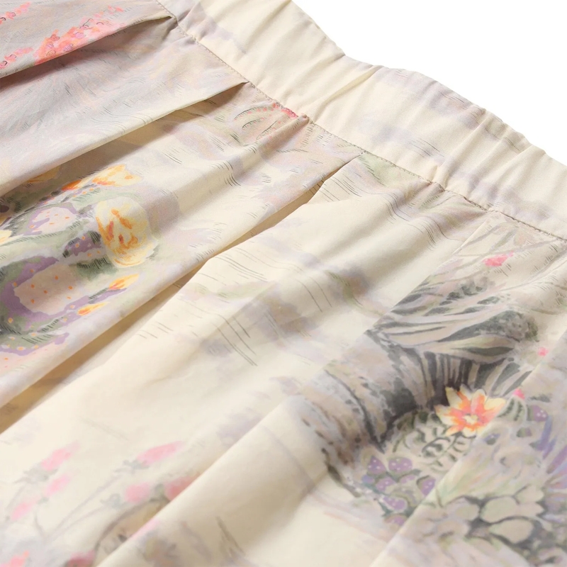 Riani Maxirock Midirock aus Baumwolle mehrfarbig(Image 3)